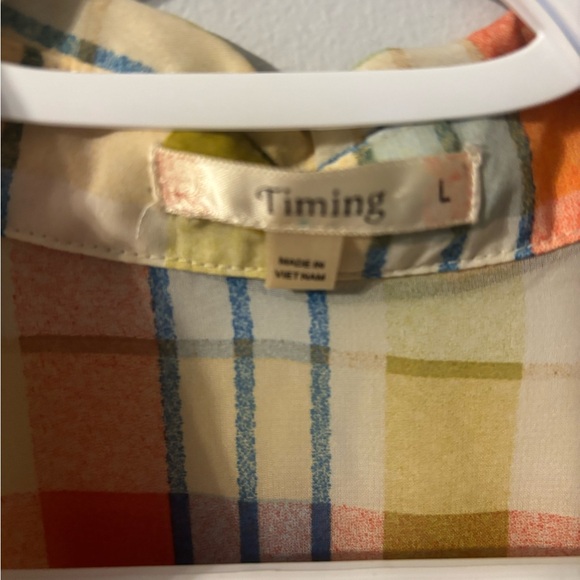 Timing Multicolor Plaid Shirt - Picture 3 of 5